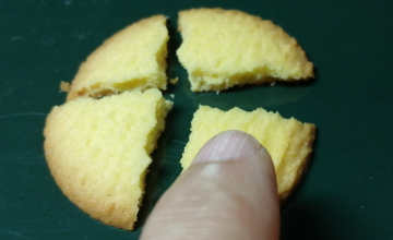 平焼きのクッキー