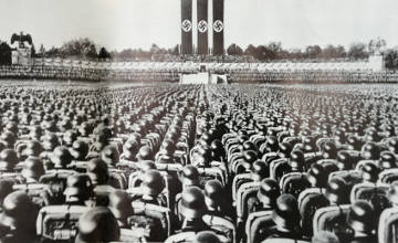 ブラックシャツと呼ばれたナチ党員の大会