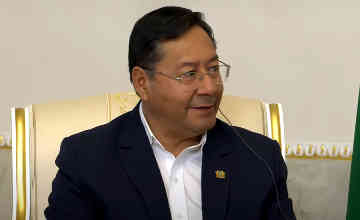 ボリビアのルイス・アルセ大統領