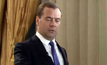 ロシア安全保障会議のドミトリー・メドベージェフ議長