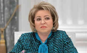 ロシア連邦評議会のワレンティーナ・マトビエンコ議長