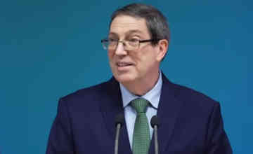 キューバのブルーノ・ロドリゲス・パリラ外相